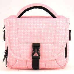 柯士比得 相機包 單肩斜跨 相機包 微單包 索尼 尼康 防水帶防雨罩slr3100淡雅粉相機包產品圖片1